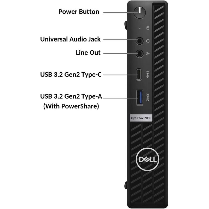 Pc Reacondicionado Dell Optiplex 7080 I5-10500 8gb 256gb Ssd Mini Win11pro 1 Año De Garantia