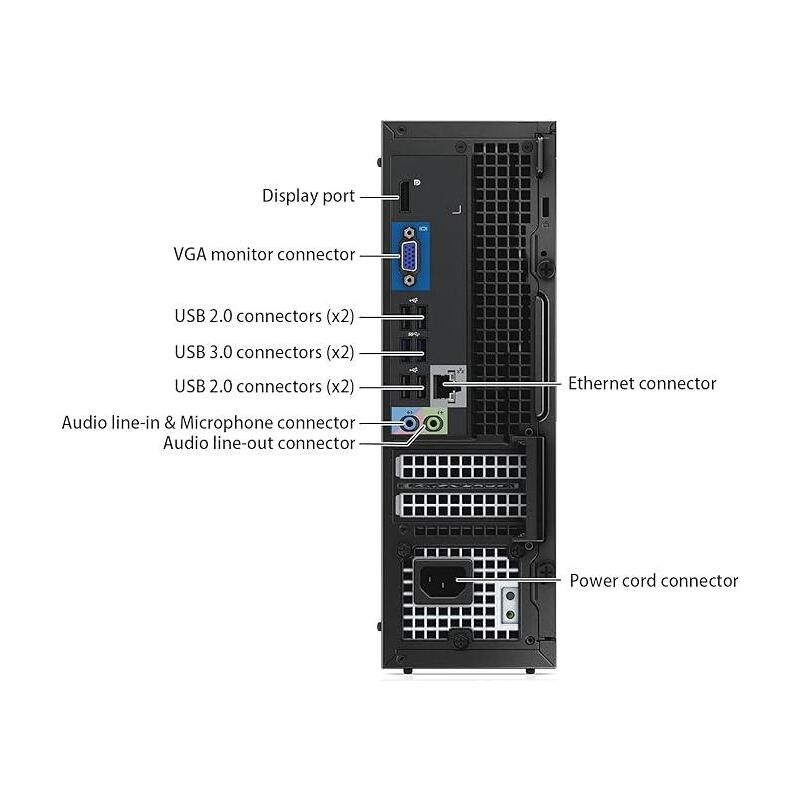 Pc Reacondicionado Dell Optiplex 9020 Ssf I5 4590 8gb 120/128gb Ssd Windows 10 Pro 1 Año De Garantia