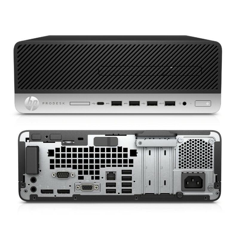 Pc Reacondicionado Hp Prodesk 600 G4 Sff Pentium Gold G5400 8gb 240gb O 256gb Ssd W10p Instalado 1 Año De Garantia