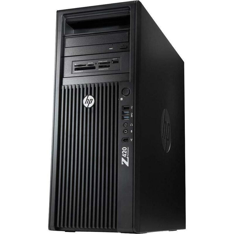 Pc Reacondicionado Workstation Hp Z420 E5-1620v2 16gb Ssd512 + 500gb Hdd Dvdrw  Vga Quadro K2000 Torre W10p Instalado 1 Año De Garantia