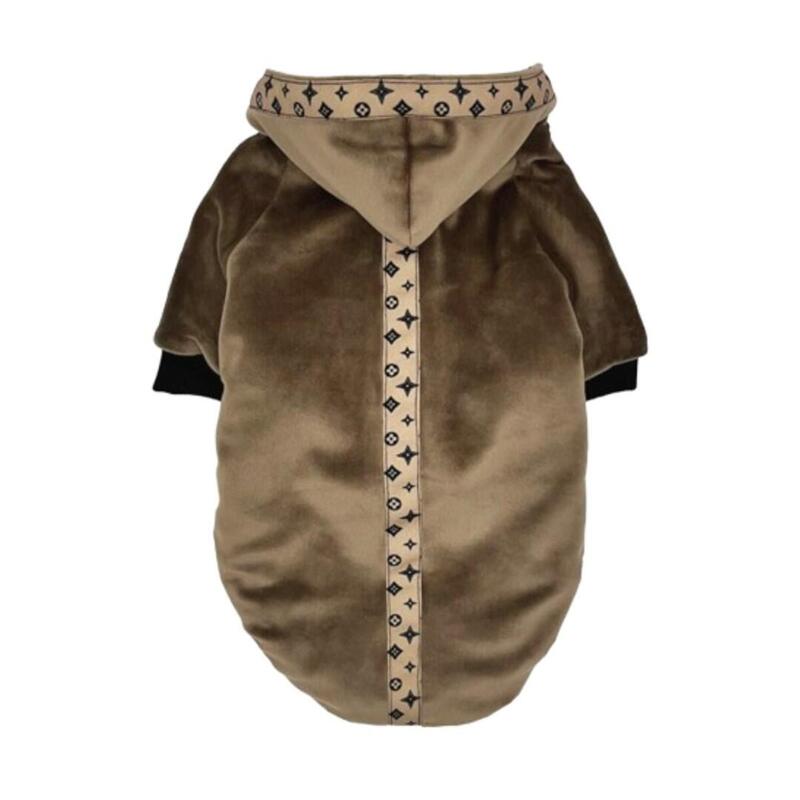 Pchelka Velvet Beige - Ropa Para Perros - Talla S