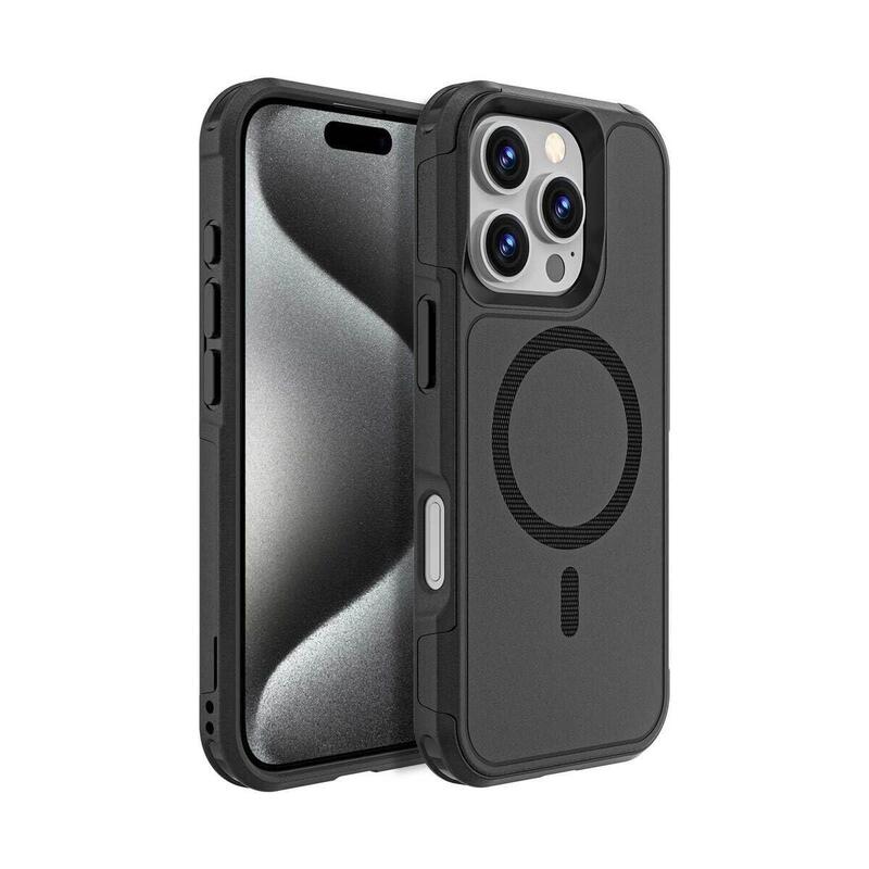 Pedea Shockproof Case Fr Apple Iphone 16 Pro, Negro Bulk