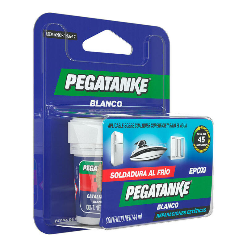 Pegamento Epóxico Bi-Componente Blanco, 44 Ml