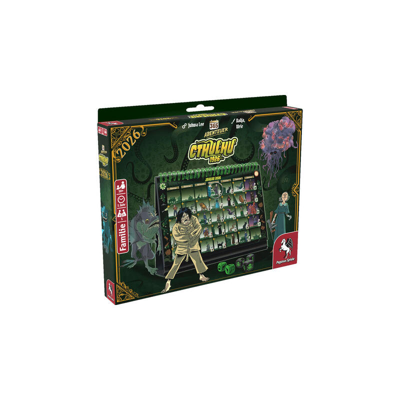 Pegasus 365 Adventure - Cthulhu 1926 (Edición 2026), Juego De Rompecabezas 18901g