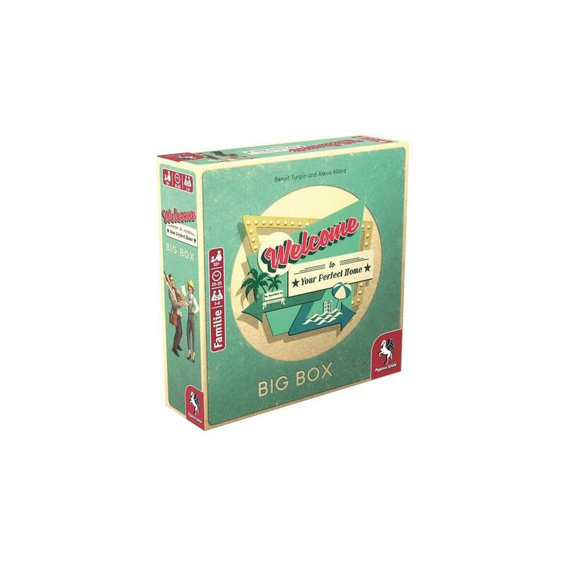 Pegasus Bienvenido A Tu Caja Grande De Casa Perfecta, Juego De Mesa 53155g
