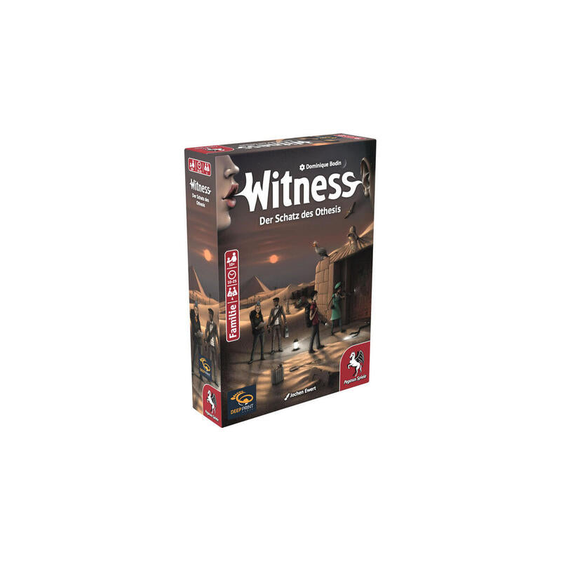 Pegasus Deep Print Games: Witness - The Treasure Of Othesis, Juego De Rompecabezas 57818g