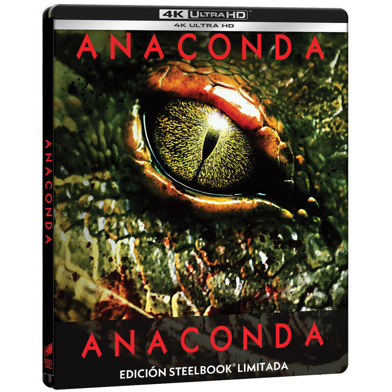 Pelicula Anaconda (4k Uhd) Edición Metálica Blu-Ray