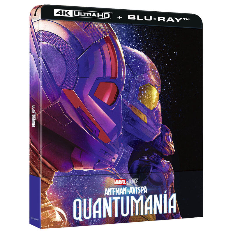 Pelicula Ant-Man Y La Avispa: Quantumania (Steelbook 4k Uhd) - Bd Blu-Ray