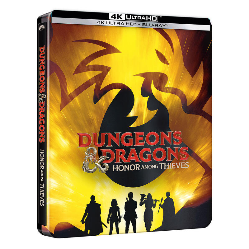 Pelicula Dungeons & Dragons: Honor Entre Ladrones (Steelbook 4k Uhd) - Bd Blu-Ray