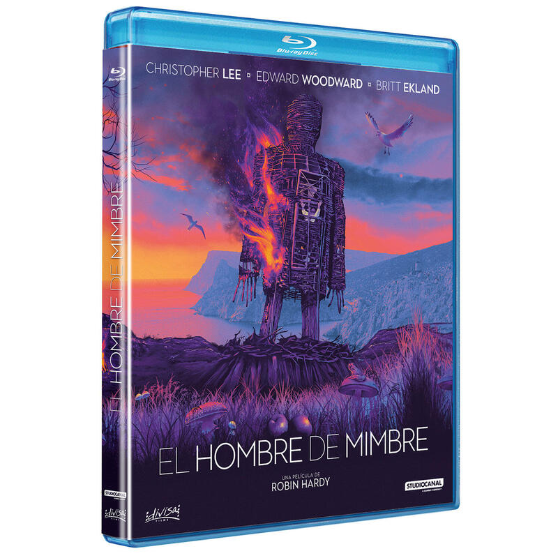 Pelicula El Hombre De Mimbre - Bd Blu-Ray