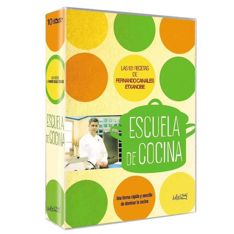 Pelicula Escuela De Cocina : Las 101 Mejores Recetas De Fernando Canales  Dvd