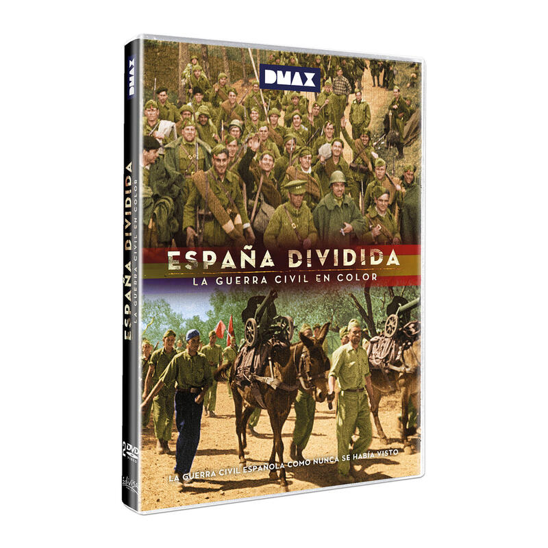Pelicula España Dividida - La Guerra Civil En Color + La Mirada De Los Historiadores Dvd