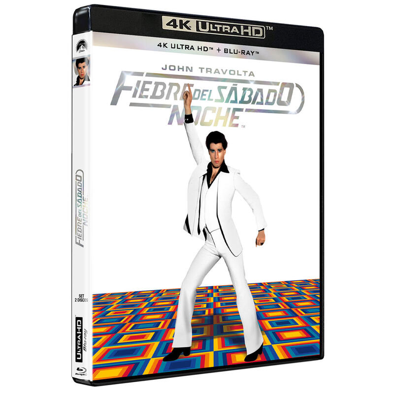 Pelicula Fiebre Del Sábado Noche (Edición 45 Aniversario) (4k Uhd + Bd) - Bd Blu-Ray