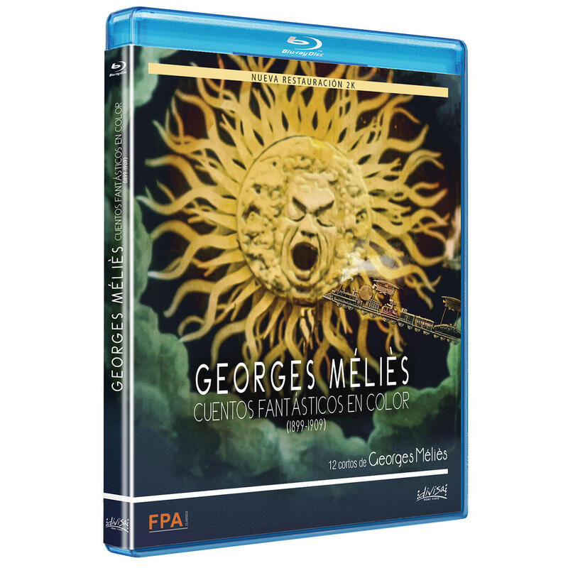 Pelicula George Melies - Cuentos Fantásticos En Color (1899-1909) - Bd Blu-Ray