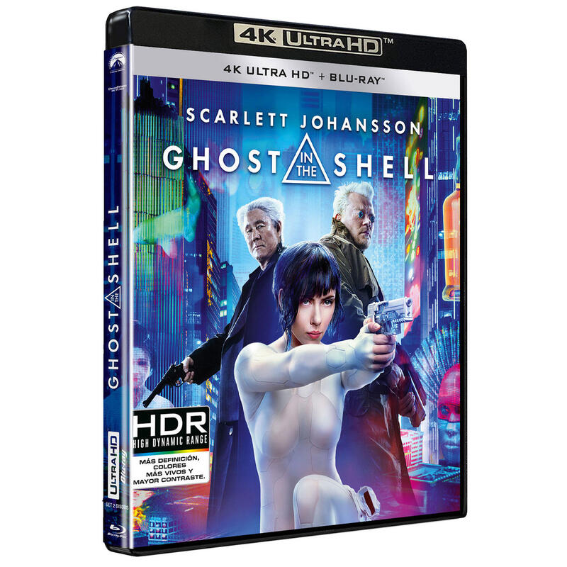 Pelicula Ghost In The Shell: El Alma De La Máquina Blu-Ray