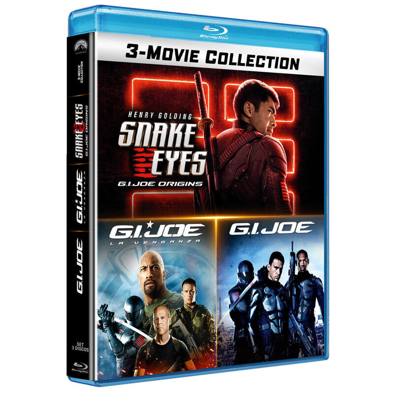 Pelicula G.I. Joe - Colección 3 Películas - Bd Blu-Ray