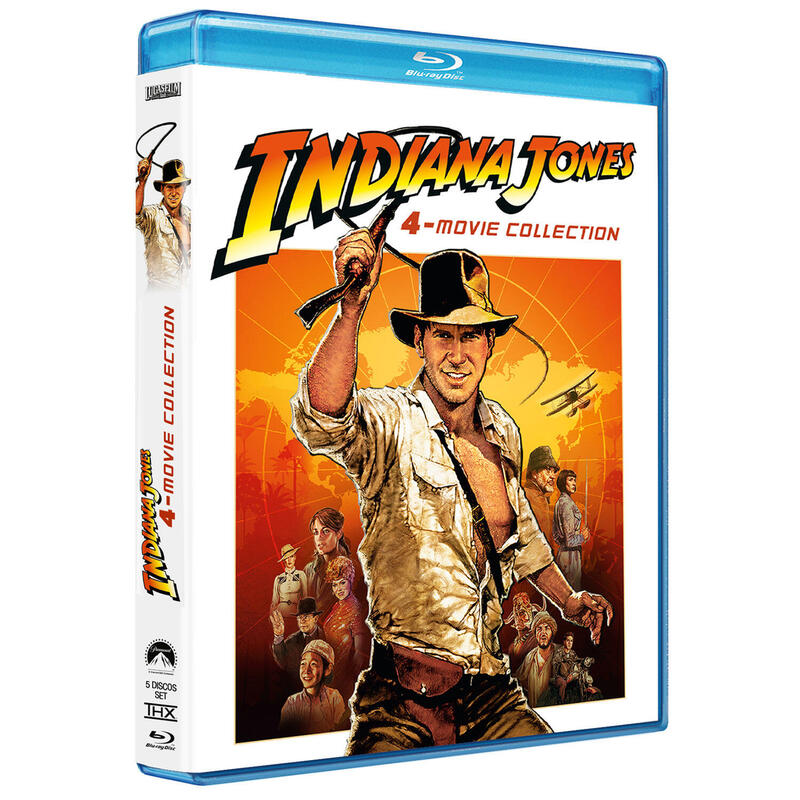 Pelicula Indiana Jones - 4-Movie Collection - Bd Blu-Ray
