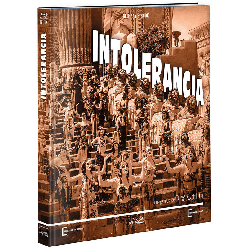 Pelicula Intolerancia (Edición Especial Libro+Bd) - Bd Blu-Ray