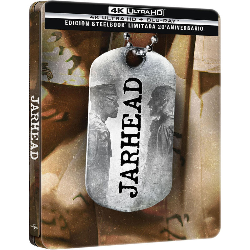 Pelicula Jarhead, El Infierno Espera (4k Uhd + Bd) Edición Metálica Blu-Ray