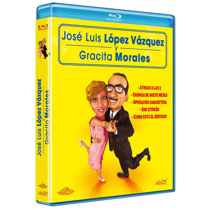 Pelicula José Luis López Vázquez - Gracita Morales (Pack) - Bd Blu-Ray
