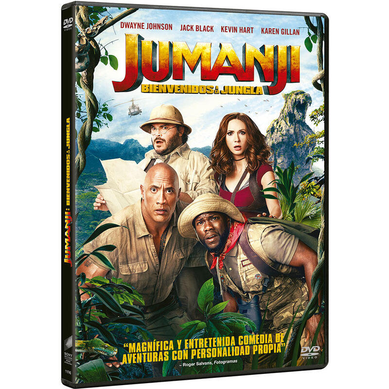 Pelicula Jumanji: Bienvenidos A La Jungla Dvd