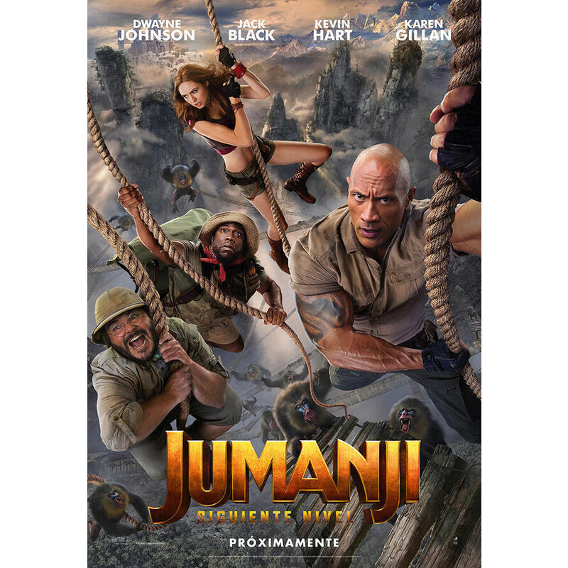 Pelicula Jumanji: Siguiente Nivel - Bd Blu-Ray