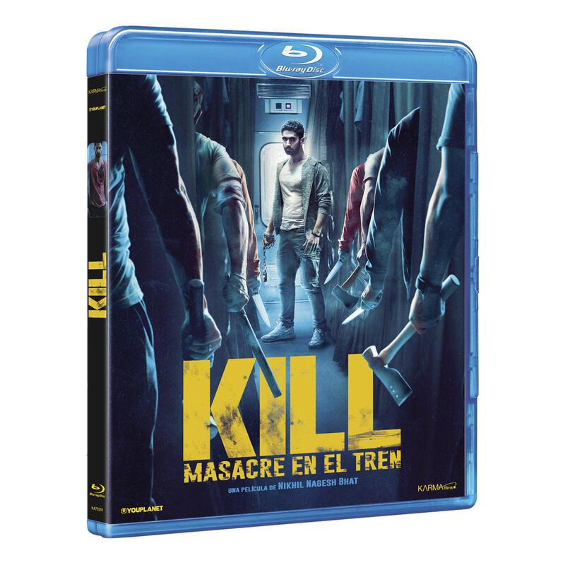 Pelicula Kill. Masacre En El Tren - Bd Blu-Ray