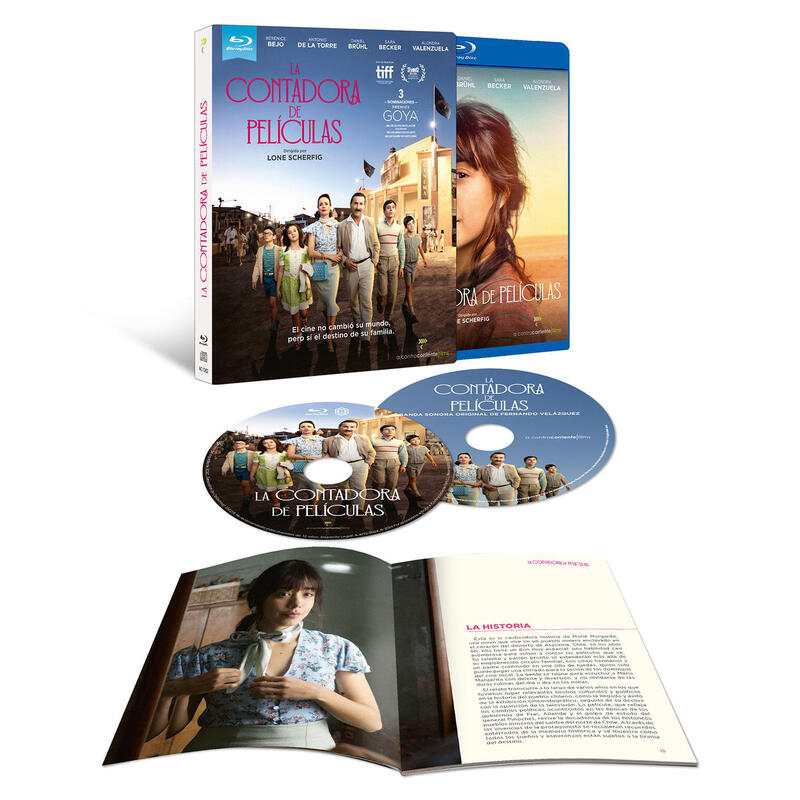 Pelicula La Contadora De Películas (Libreto+Cd) - Bd Blu-Ray