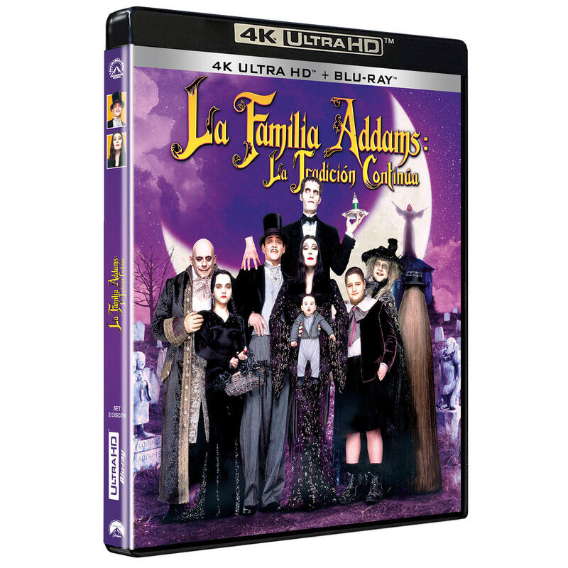 Pelicula La Familia Addams - La Tradición Continúa (4k Uhd) - Bd Blu-Ray