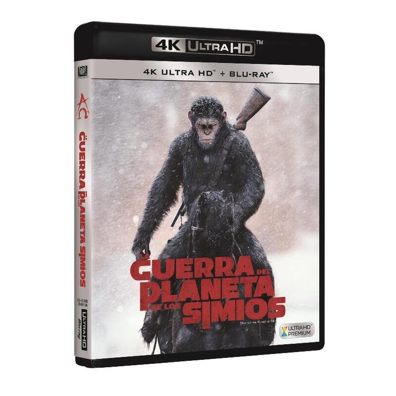 Pelicula La Guerra Del Planeta De Los Simios Uhd Blu-Ray