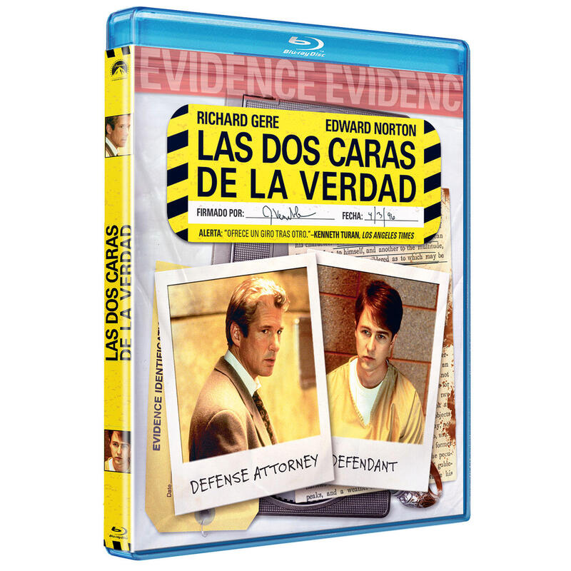 Pelicula Las Dos Caras De La Verdad  Blu-Ray