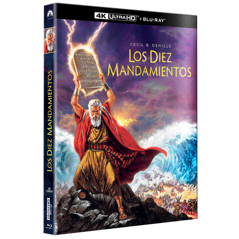 Pelicula Los Diez Mandamientos - Bd Blu-Ray