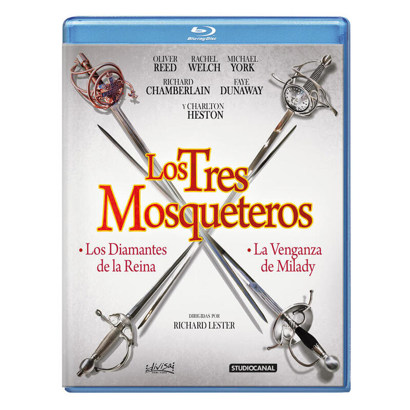 Pelicula Los Tres Mosqueteros (Pack) Blu-Ray
