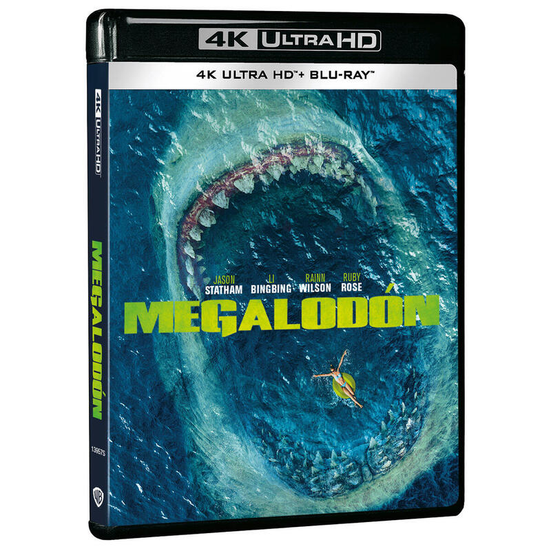 Pelicula Megalodon (4k Uhd+Bd)  Blu-Ray