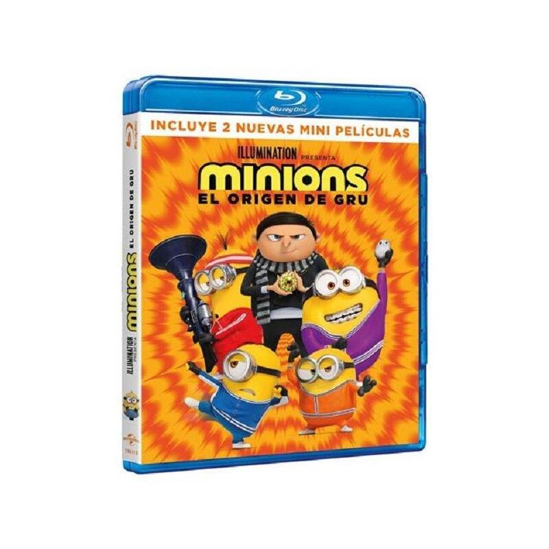 Pelicula Minions 2: El Origen De Gru - Br Blu-Ray