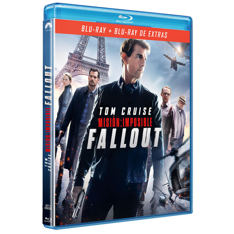 Pelicula Misión Imposible 6 Fallout  Blu-Ray