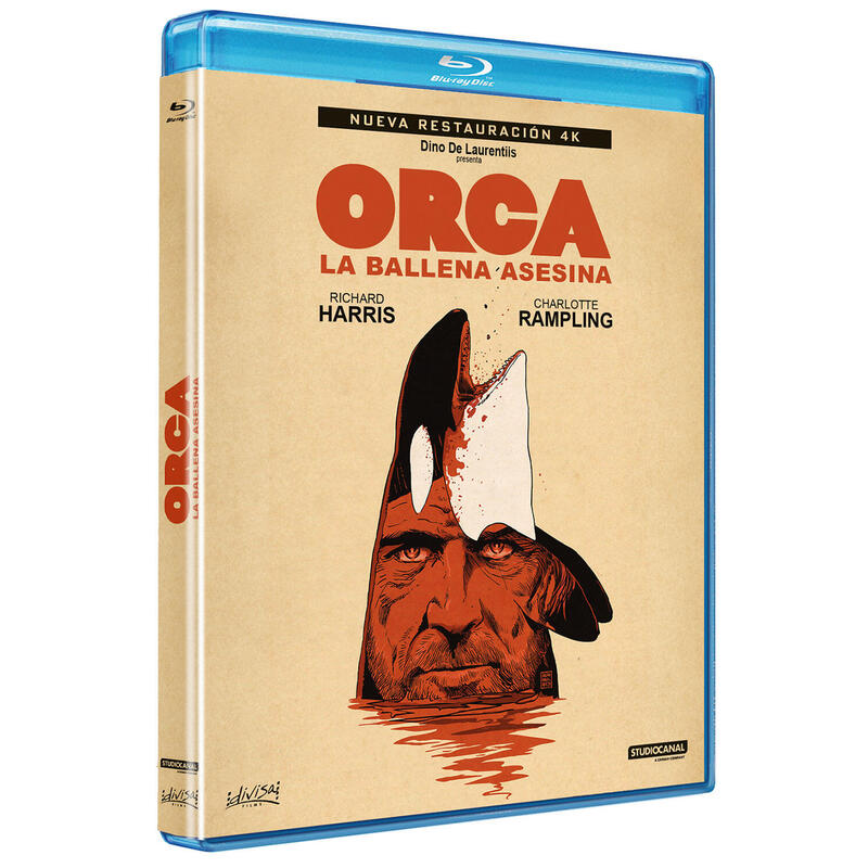 Pelicula Orca, La Ballena Asesina - Bd Blu-Ray