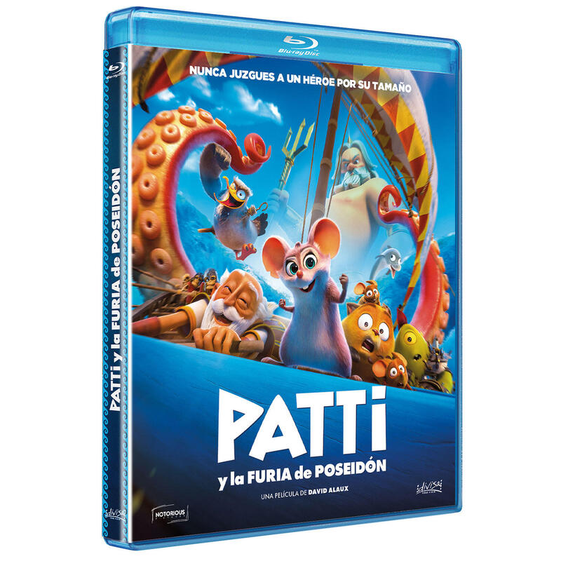 Pelicula Patti Y La Furia De Poseidón - Bd Blu-Ray