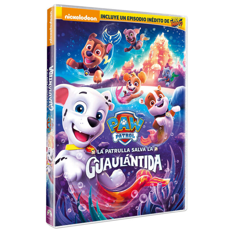 Pelicula Paw Patrol 18: La Patrulla Salva La Guaulántida - Dvd Dvd