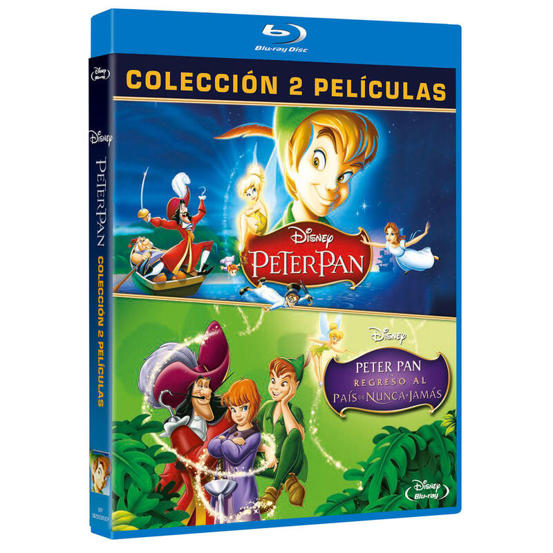 Pelicula Peter Pan - Colección 2 Películas - Bd Blu-Ray
