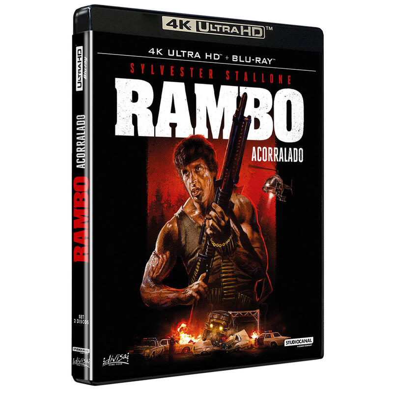 Pelicula Rambo - Acorralado (4k Uhd) - Bd Blu-Ray