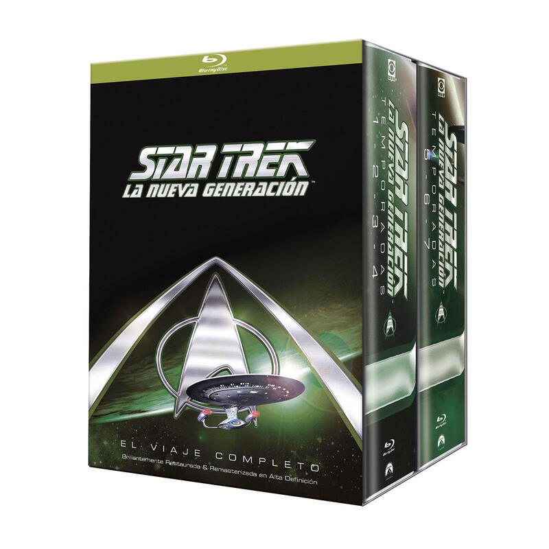 Pelicula Star Trek - La Nueva Generación Temporadas 1 A 7 (Pack)  - Bd Blu-Ray