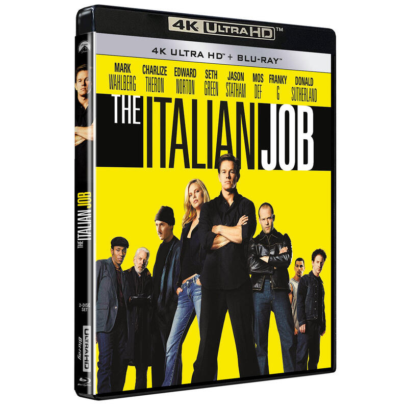 Pelicula The Italian Job (4k Uhd) - Bd Blu-Ray