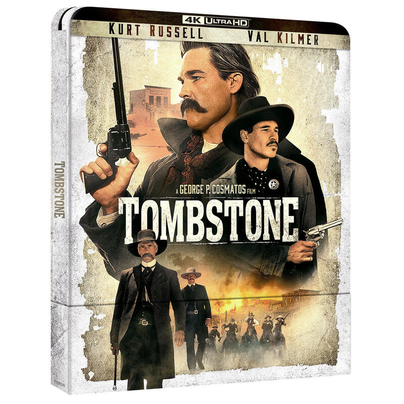 Pelicula Tombstone (Steelbook 4k Uhd) - Bd Blu-Ray