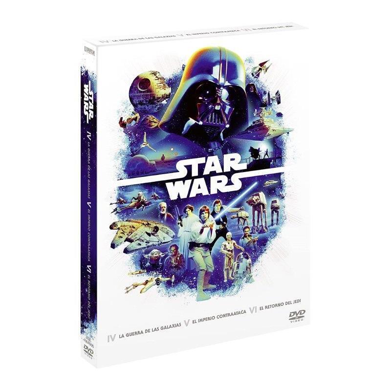 Pelicula Trilogia Star Wars Episodios 4-6 - Dvd Dvd
