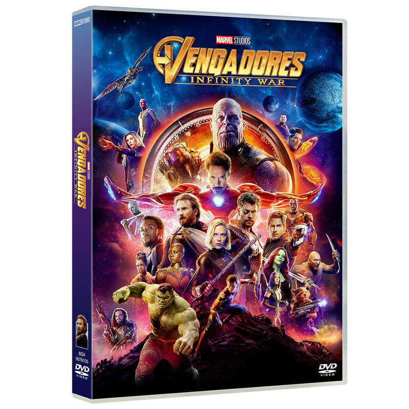 Pelicula Vengadores: Infinity War Dvd