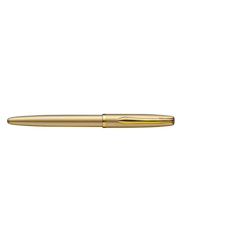 Pelikan Set Bolígrafo + Estilográfica Jazz Noble Elegance Tinta Azul Color Oro Estuche De Regalo