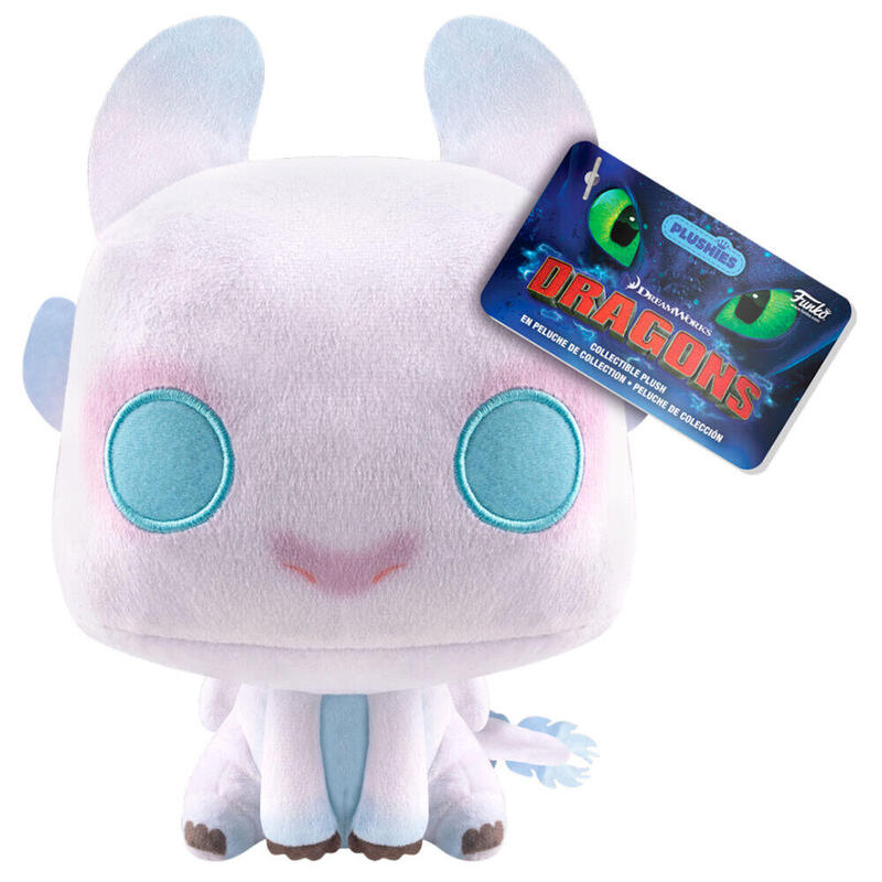 Peluche Como Entrenar A Tu Dragon 2 Light Fury 17cm