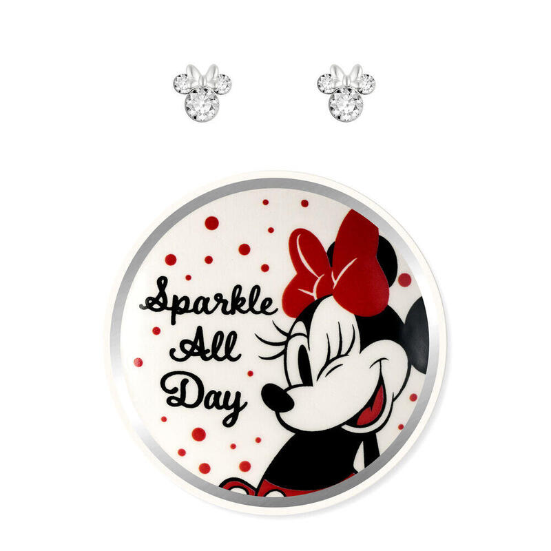 Pendientes + Plato Bisuteria Minnie Disney