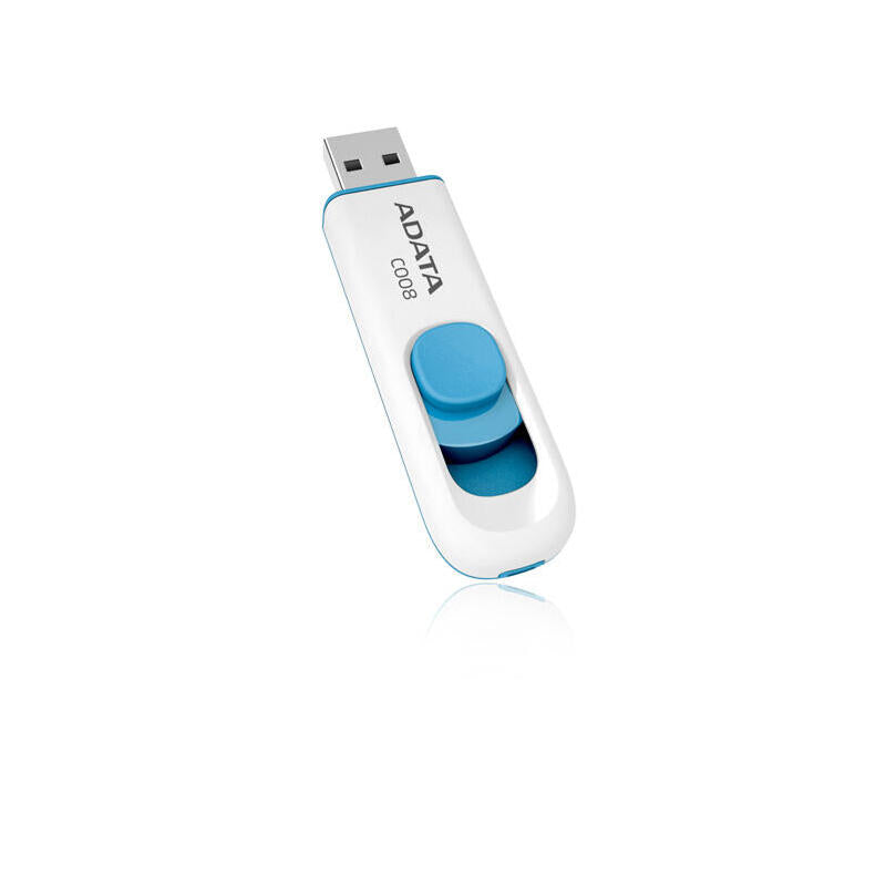 Pendrive Adata 32gb 2.0 Classic Series C008 Blanco